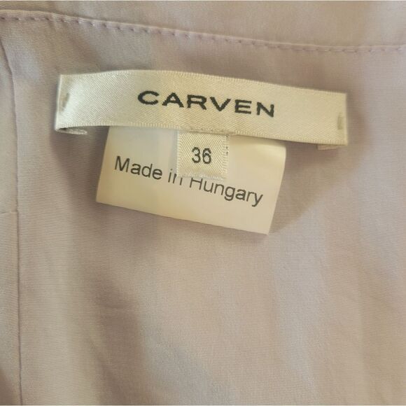 Carven Lavender and Gray Corset Dress Size 36/ Small - Picture 5 of 6